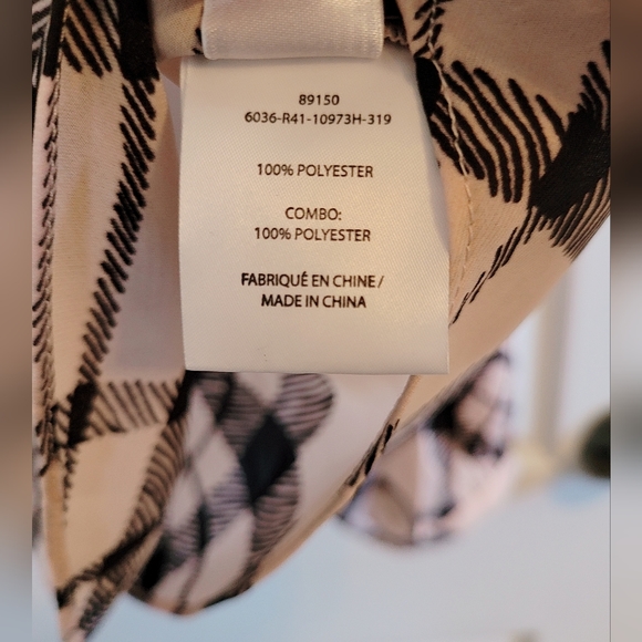 NEW Melanie Lyne Blouse cream/black - Picture 4 of 4